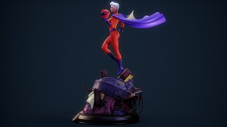 Magneto Female ready to print