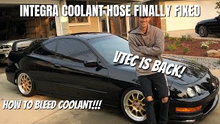 Integra Running Again! | Bleeding The Coolant System