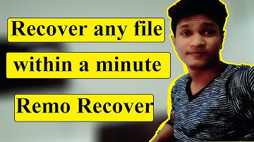 Recover any file in computer | File Recovery | Remo Recover