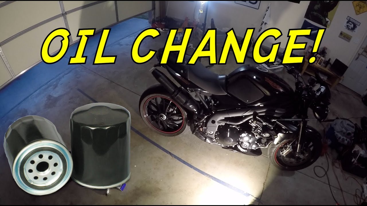 How To Change Oil On A Triumph Speed Triple Nsfw