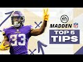 Use these [5 Tips] to DOMINATE with the RUN in Madden