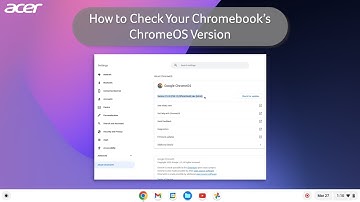 How to Check Your Chromebook