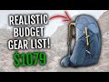 Budget backpacking gear you actually want to use