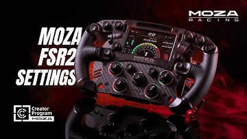MOZA FSR2 Formula Wheel Settings For iRacing | MOZA Racing tutorials