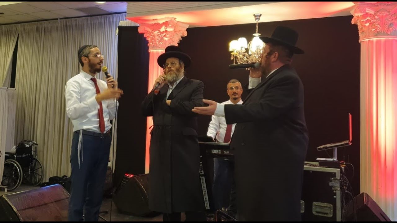 דודי קאליש & שמחה פרידמן & חונה דייטש - מחרוזת שירי שבת לייב | חתונה בכפר חב"ד