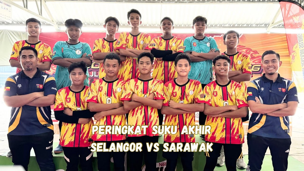 PERINGKAT SUKU AKHIR | KEJOHANAN BOLA BALING MSSM (L12) 2024 | SELANGOR vs SARAWAK