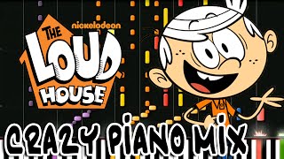 Crazy Piano Mix! THE LOUD HOUSE Theme chords