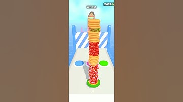 PANCAKE Run 🥞🍰 Game All Levels Walkthrough iOS Android Gameplay Relax Game Last Update pk46 #shorts