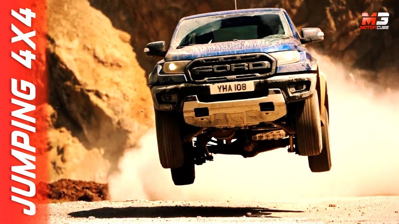 Ford Ranger Raptor Jumping