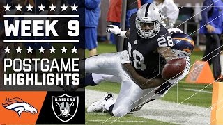 The oakland raiders defeated denver broncos, 30-20, in week 9 of 2016
nfl season! subscribe to nfl: http://j.mp/1l0bvbu start your free
trial ...