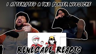 I Attempted a Two Player Nuzlocke - @jaidenanimations | RENEGADES REACT TO