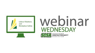 SCSA Webinar Wednesday - Occupational Health and Safety Regulations 2020, Jason Wall - 2020 04 07 screenshot 2