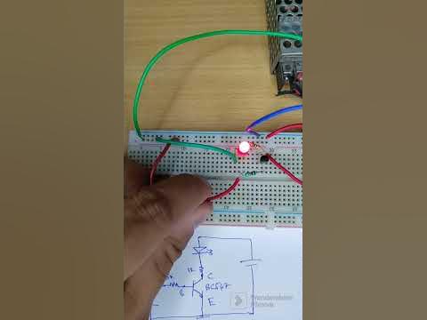 Practical transistor as a switch Circuit Diagram