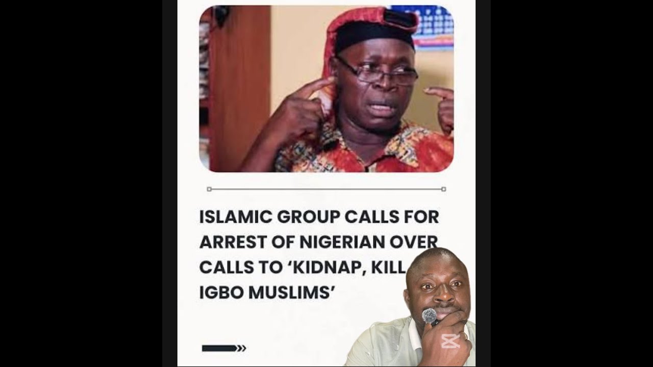 «В Нигерии разгорелся скандал из-за призывов к убийству мусульман-игбо — органы безопасности долж...