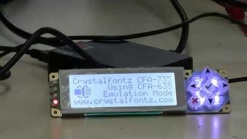 Integrate Crystalfontz LCD Display with a Raspberry Pi