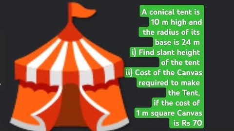 🛰️🎪 Cost of Canvas of Tent ❓