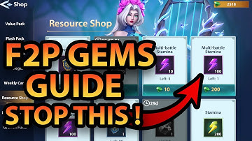 Infinite Magicraid : HOW TO SPEND YOUR F2P GEMS GUIDE ! MUST SEE !
