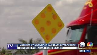 FHP: Man dies after driving off I-95 overpass