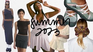 summer 2023 wardrobe essentials | summer 2023 trends