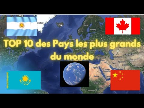 Vidéo: Le plus grand pays du monde