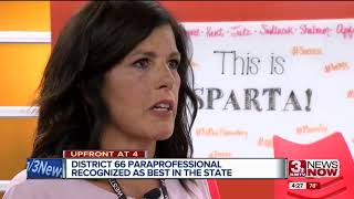 District 66 paraprofessional recognized as best in Nebraska