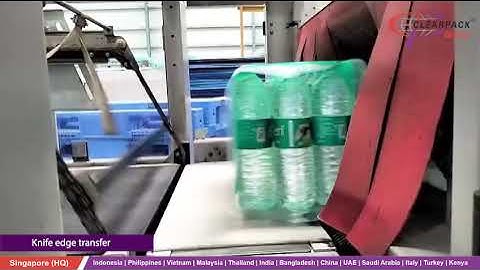 Invospeed S40 – High-Speed Shrink Wrapping Machine for Beverage Bottles by Clearpack