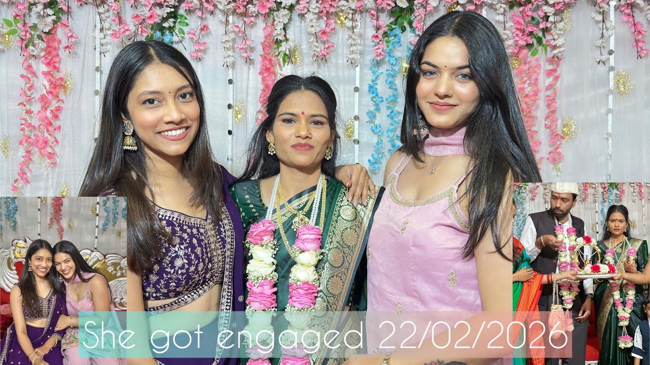 Engagement masti #video #mini #vlog #minivlog #covermusic engagement #videoshort 