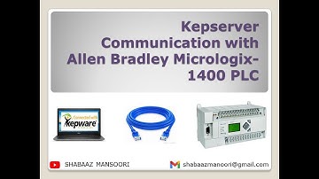 |Allen| |Bradley| |MicroLogix| |1400| |Communication| with WITH |KEP SERVER| |kepware|