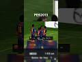 SEGUNDO GOL DEL BARCA PARA PARA EMPATAR EL PARTIDO, GOL DE MESSI #pes2013