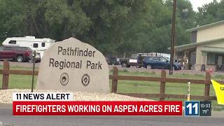 Monday night Aspen Acres Fire update