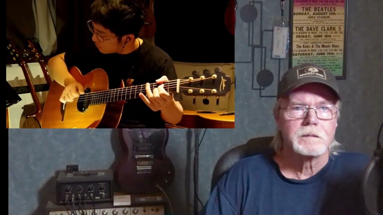Kent Nishimura - Does Anybody Really Know What Time It Is - Fingerstyle Guitar - REACTION