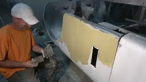 Jaguar XK 150 Restoration Wing Repair & Inner Mud Shields