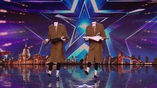 WHERE'S YOUR HEAD AT? Tap to the dance floor with the HEADLESS BROTHERS - Britain's Got Talent 2020