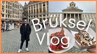 BRÜKSEL VLOG | Avrupa'nın Başkenti | Belçika Waffle+Sokak Lezzetleri | Havaalanı Ulaşım ve Ev Turu