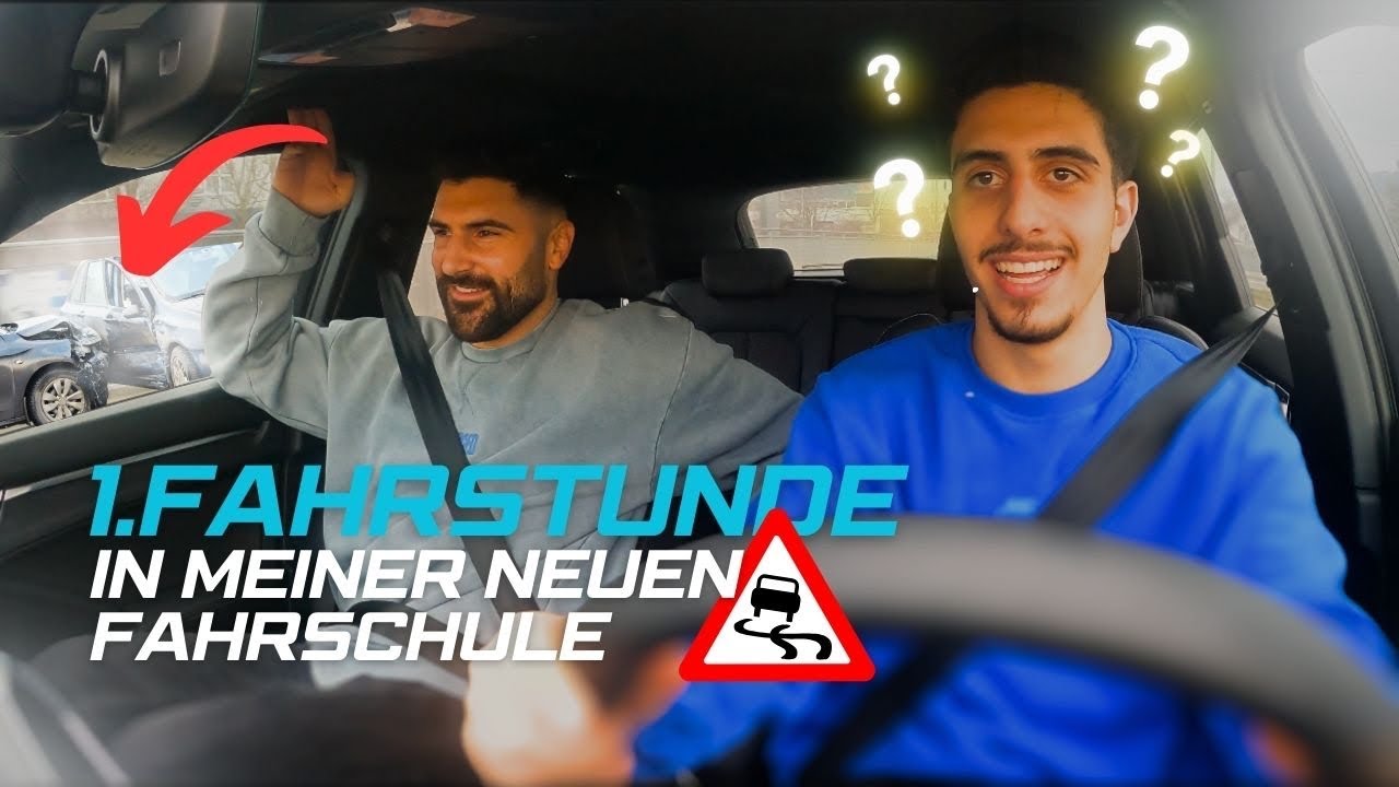Es ist endlich soweit 😍 Die erste Fahrstunde meiner eigenen Fahrschule 💪🏻