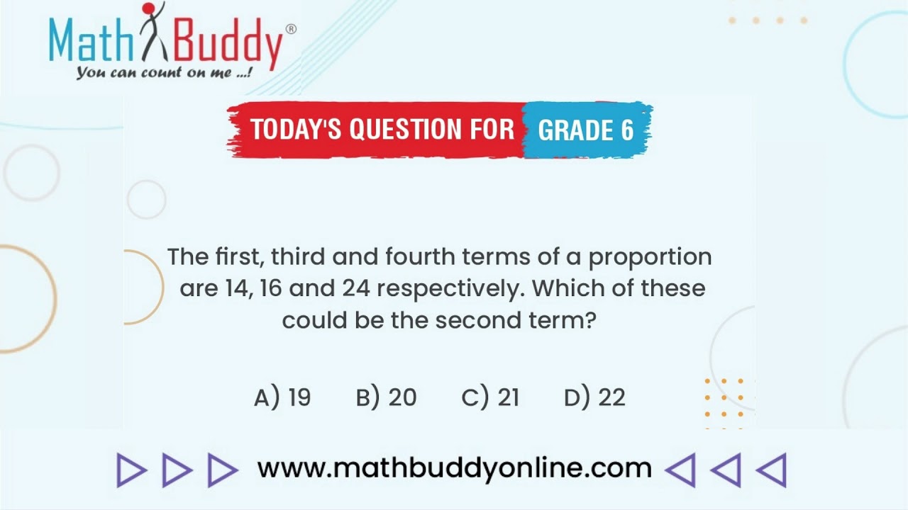 Math Practice Problem Grade 6 Question 152 - YouTube
