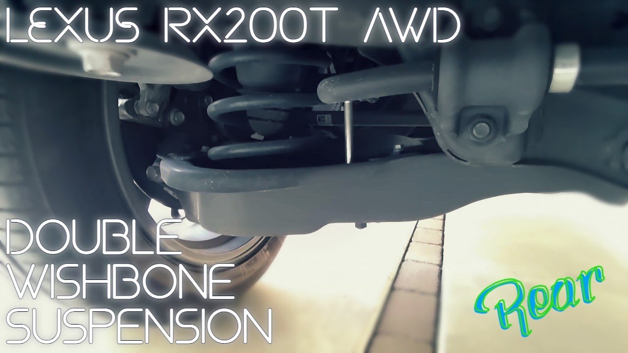 LEXUS RX200t AWD Double Wishbone Suspension [Rear] / LEXUS RX 200t ダブル ...