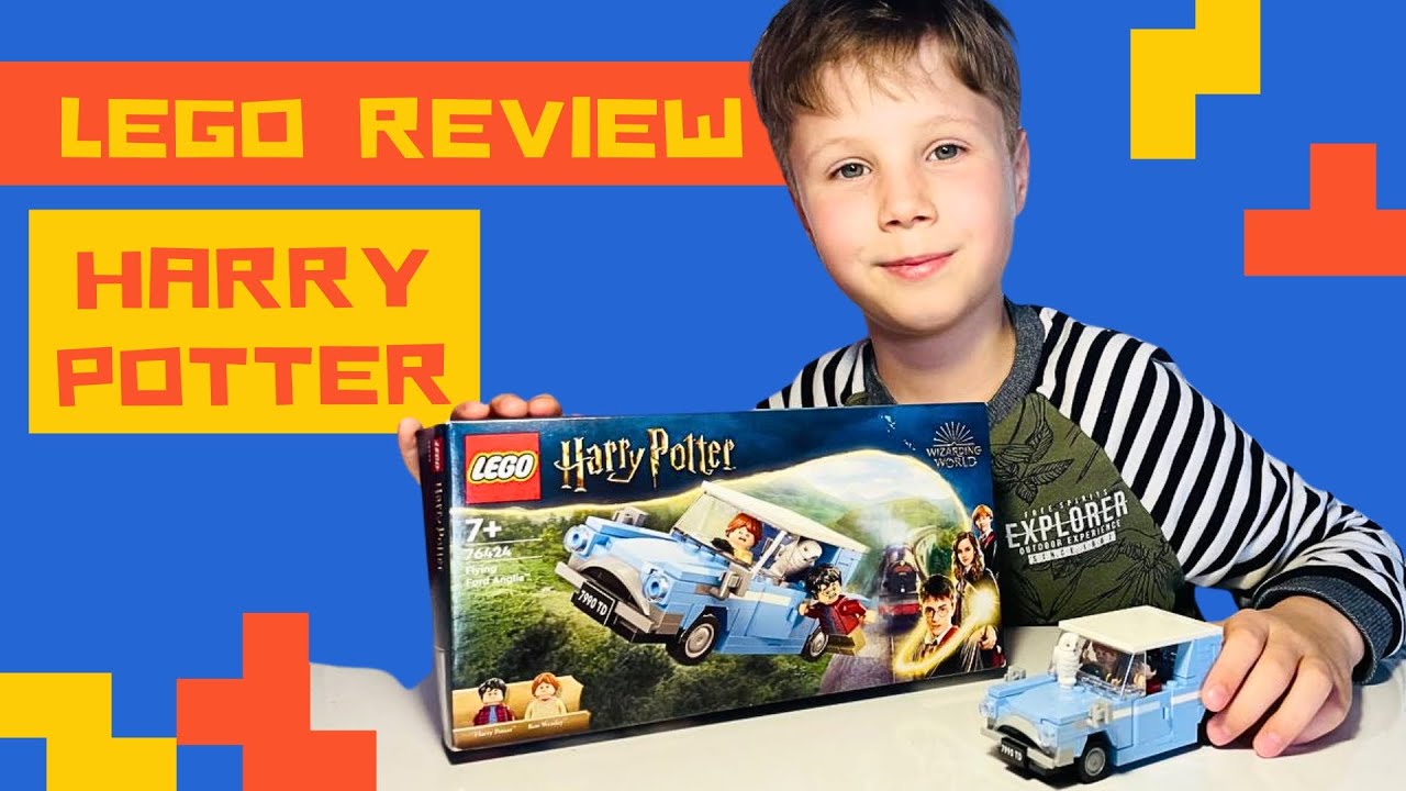 Распаковка и Обзор LEGO Гарри Поттер 76424: Летающий Форд Англия/Волшебное Приключение в Хогвартс!