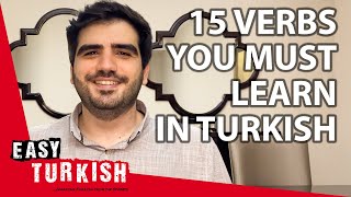 15 More Verbs Every Beginner MUST Learn in Turkish | Super Easy Turkish 24