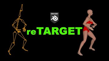 MOCAP reTARGET Tutorial in Blender