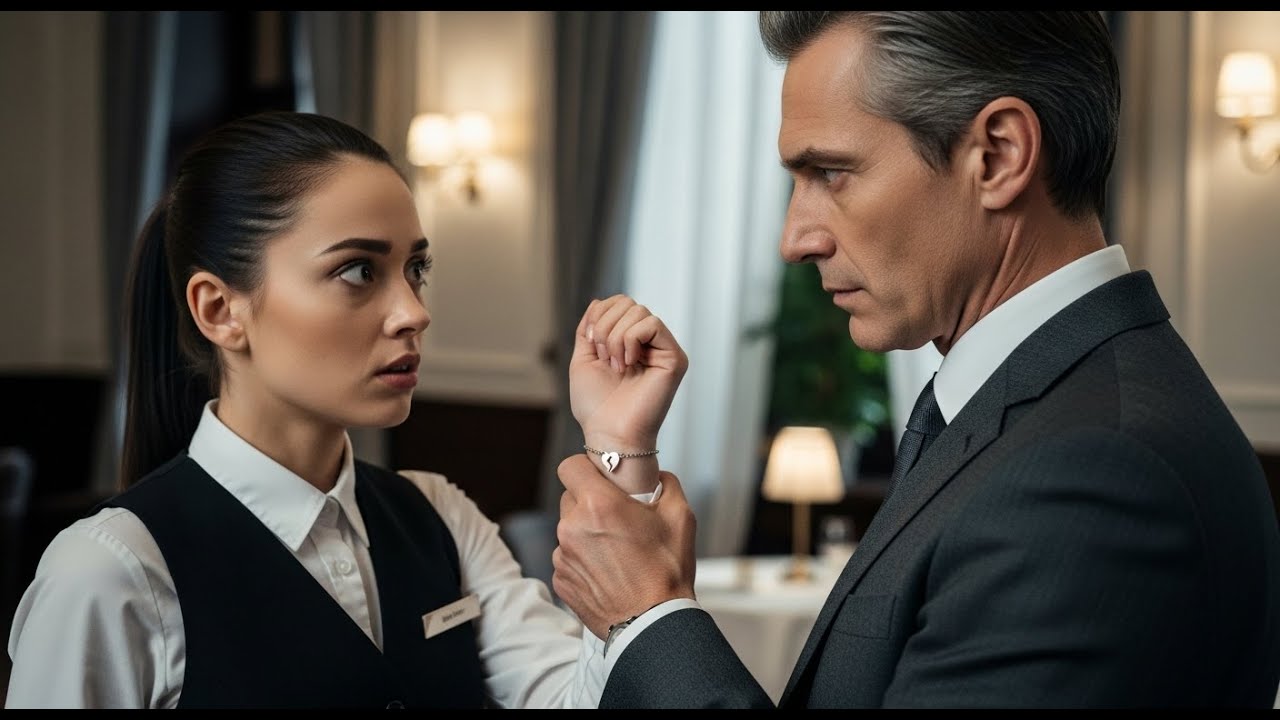 Kelnerka nosiła bransoletkę w pracy — szef mafii chwycił ją za rękę: „Gdzie druga?”