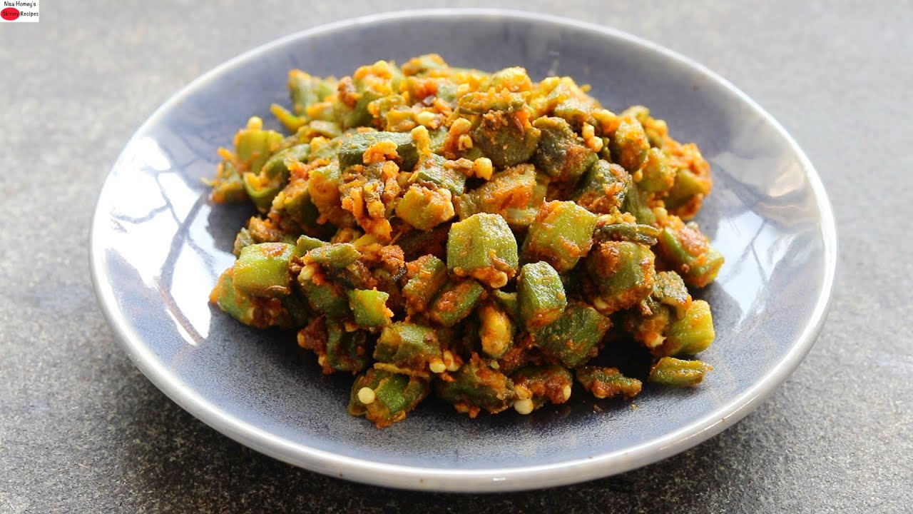 Besan Bhindi Masala - Besan Wali Bhindi Masala Recipe | Skinny Recipes