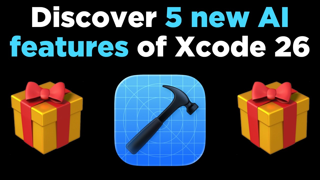 Discover 5 new AI features of Xcode 26 🎁 - YouTube