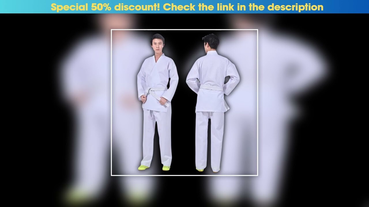 Top Karate Suit, Jeet Kune Do, Taekwondo Suit, Adult and Child Neutral  Karate Equipment Long Sleev
