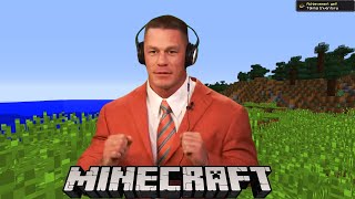 John Cena Got Lucky In Minecraft