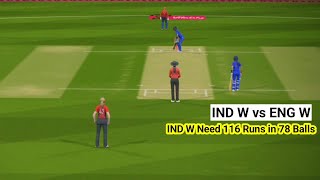 India Women vs England Women T20 World Cup Match Score & Commentary | IND W vs ENG W | Gameplay screenshot 3