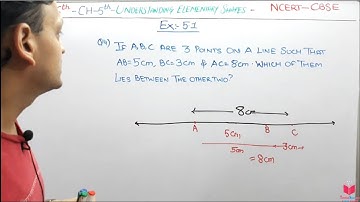 Q4) EX 5.1 Class 6 Maths Chapter 5 Understanding Elementary Shapes | Maths Class 6 CBSE By Deepak
