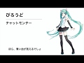 【初音ミク カバー】チャットモンチー / びろうど