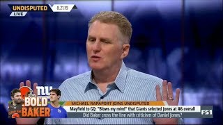 Undisputed | Michael Rapaport DEBATE: Did Baker cross the line with criticism of Daniel Jones