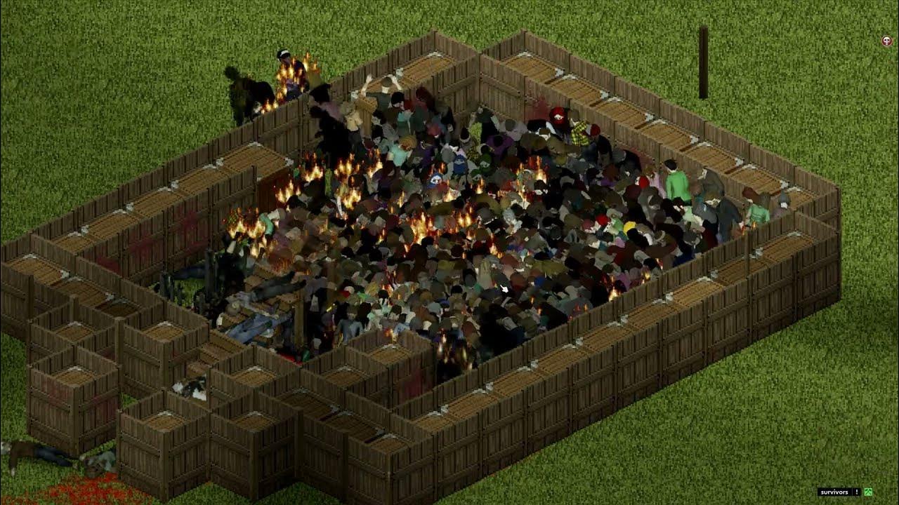 Project Zomboid Zombie Containment Trap Prototype YouTube